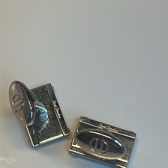 DAVID DONAHUE DIAMOND CUFFLINKS - Picture 3 of 11